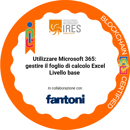 Utilizzare Microsoft 365: gestire il foglio di calcolo Excel  Livello Base